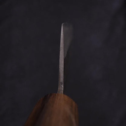 Nakiri Stainless Clad Blue Steel #2 Kurouchi Walnut Shitan Handle 165mm