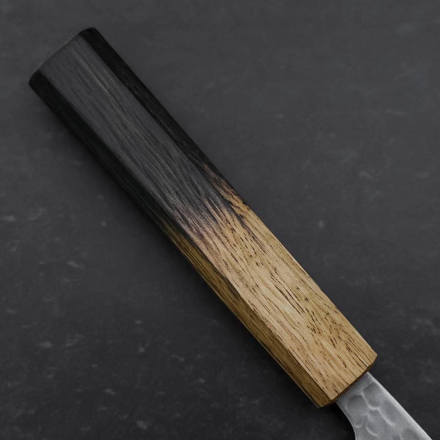 Nakiri Stainless Clad White Steel #2 Tsuchime Yaki Urushi Handle 165mm
