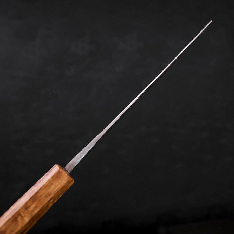 Nakiri Stainless Clad White Steel #2 Polished Yaki Urushi Handle 165mm