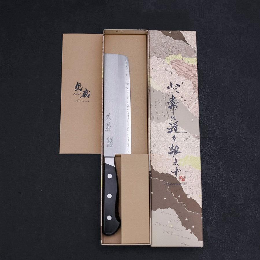 Nakiri Sweden Stainless Steel Polished Western Handle 165mm