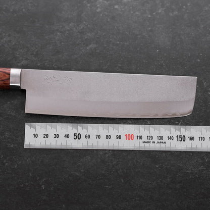 Nakiri VG-1 Nashiji Western Mahogany Handle 165mm