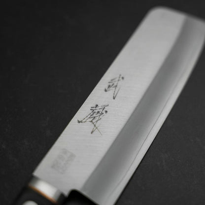 Nakiri VG-1 Polished Western Black Handle 160mm