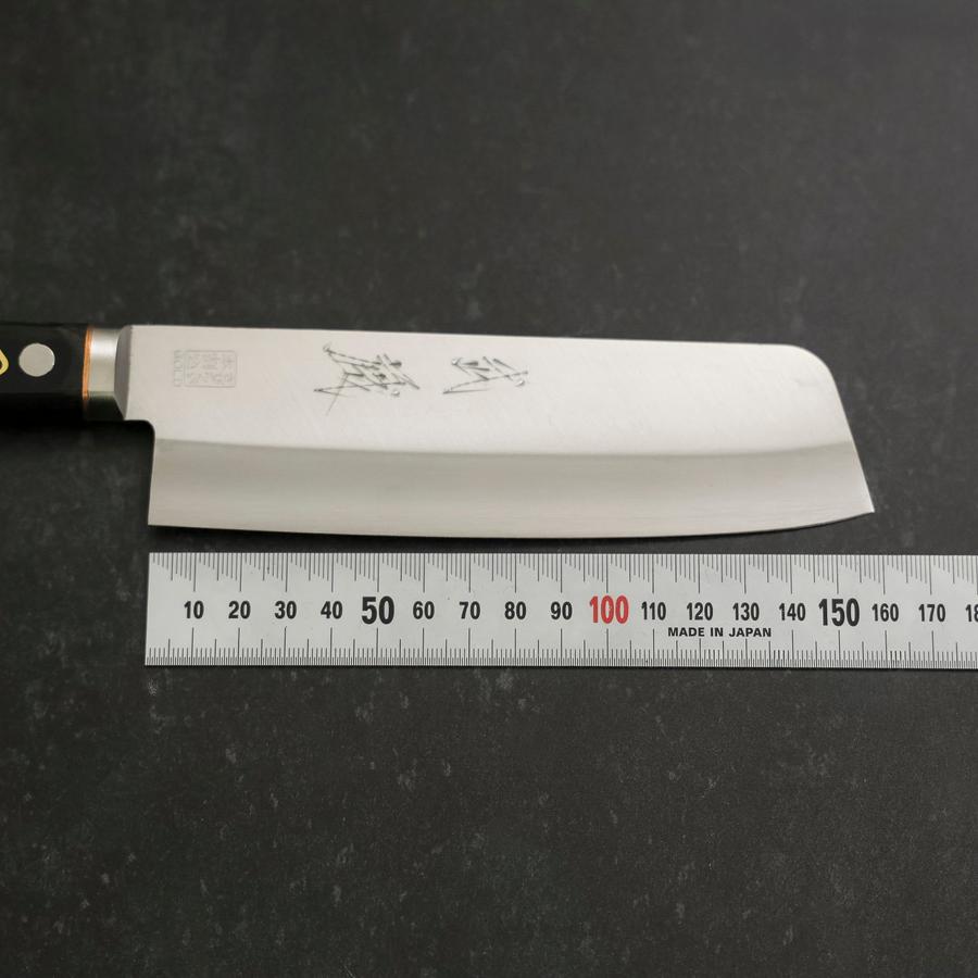 Nakiri VG-1 Polished Western Black Handle 160mm