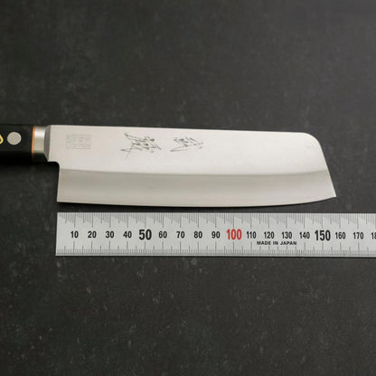 Nakiri VG-1 Polished Western Black Handle 160mm