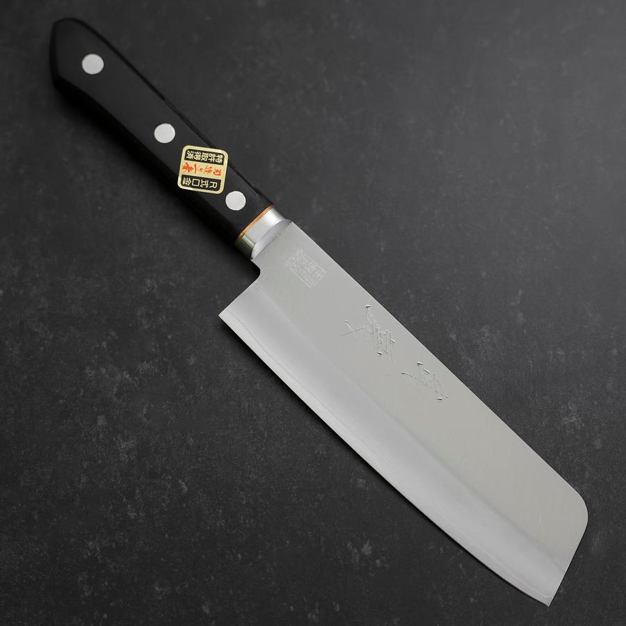 Nakiri VG-1 Polished Western Black Handle 160mm