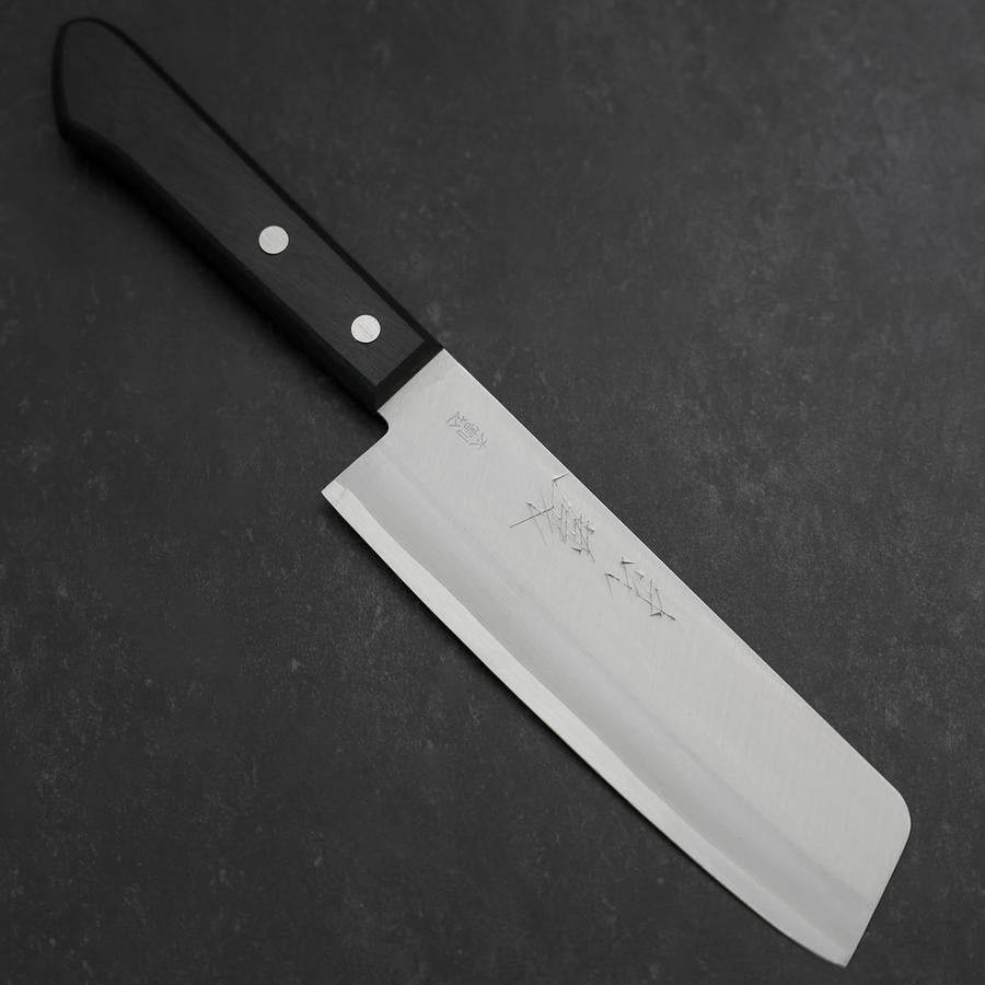 Nakiri VG-1 Polished Western Black Handle 160mm