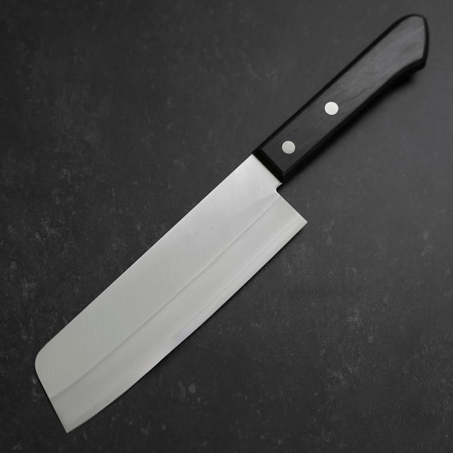 Nakiri VG-1 Polished Western Black Handle 160mm (Tsuba-nashi) Limited