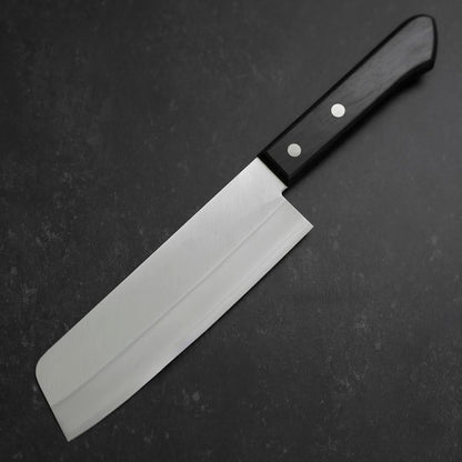 Nakiri VG-1 Polished Western Black Handle 160mm (Tsuba-nashi) Limited