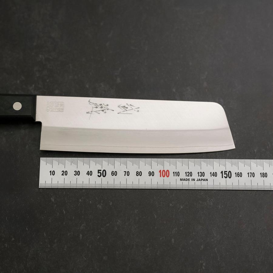 Nakiri VG-1 Polished Western Black Handle 160mm (Tsuba-nashi) Limited