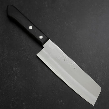 Nakiri VG-1 Polished Western Black Handle 160mm (Tsuba-nashi) Limited