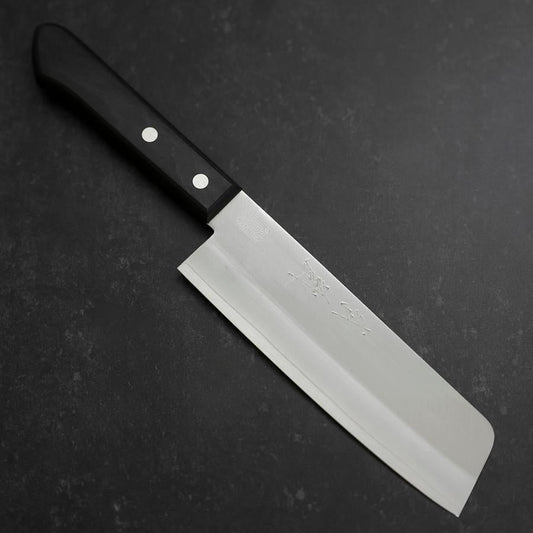 Nakiri VG-1 Polished Western Black Handle 160mm (Tsuba-nashi) Limited