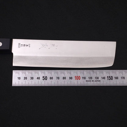 Nakiri VG-1 Polished Western Black Handle 160mm (Tsuba-nashi)