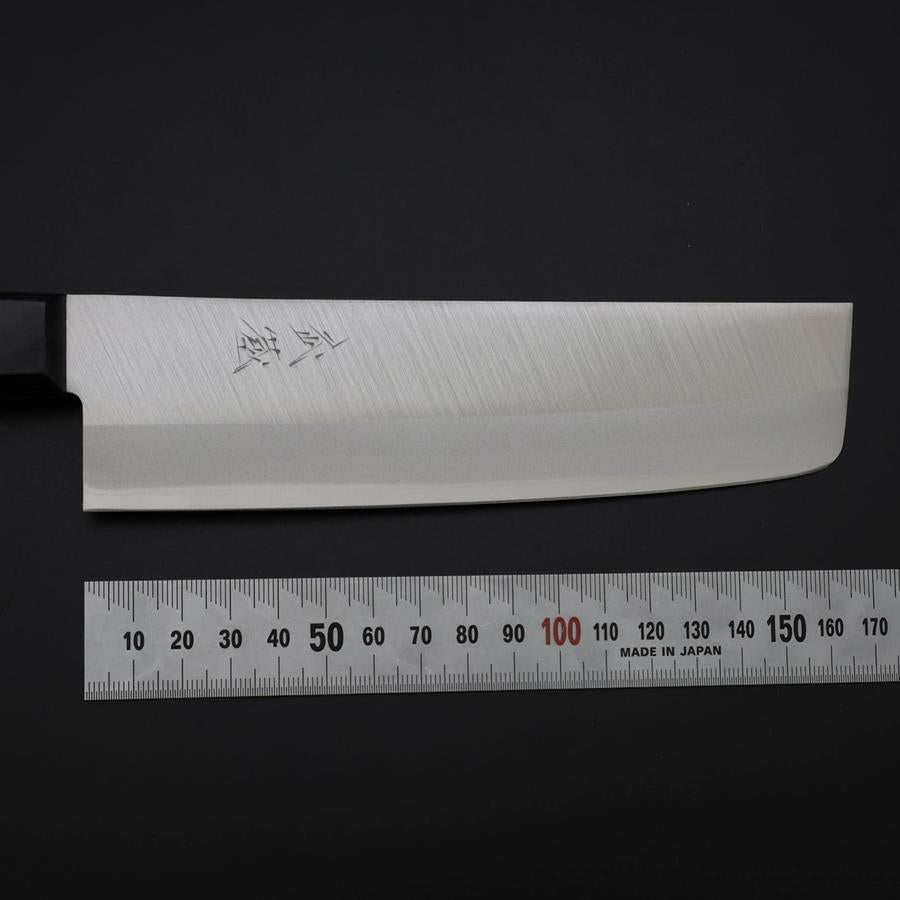 Nakiri VG-1 Polished Western Black Handle 165mm (Tsuba-nashi)