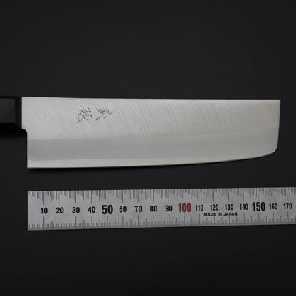 Nakiri VG-1 Polished Western Black Handle 165mm (Tsuba-nashi)