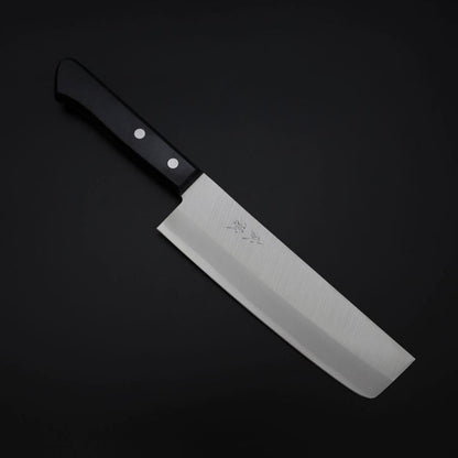 Nakiri VG-1 Polished Western Black Handle 165mm (Tsuba-nashi)