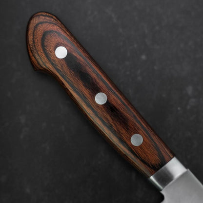 Nakiri VG-1 Polished Western Mahogany Handle 165mm