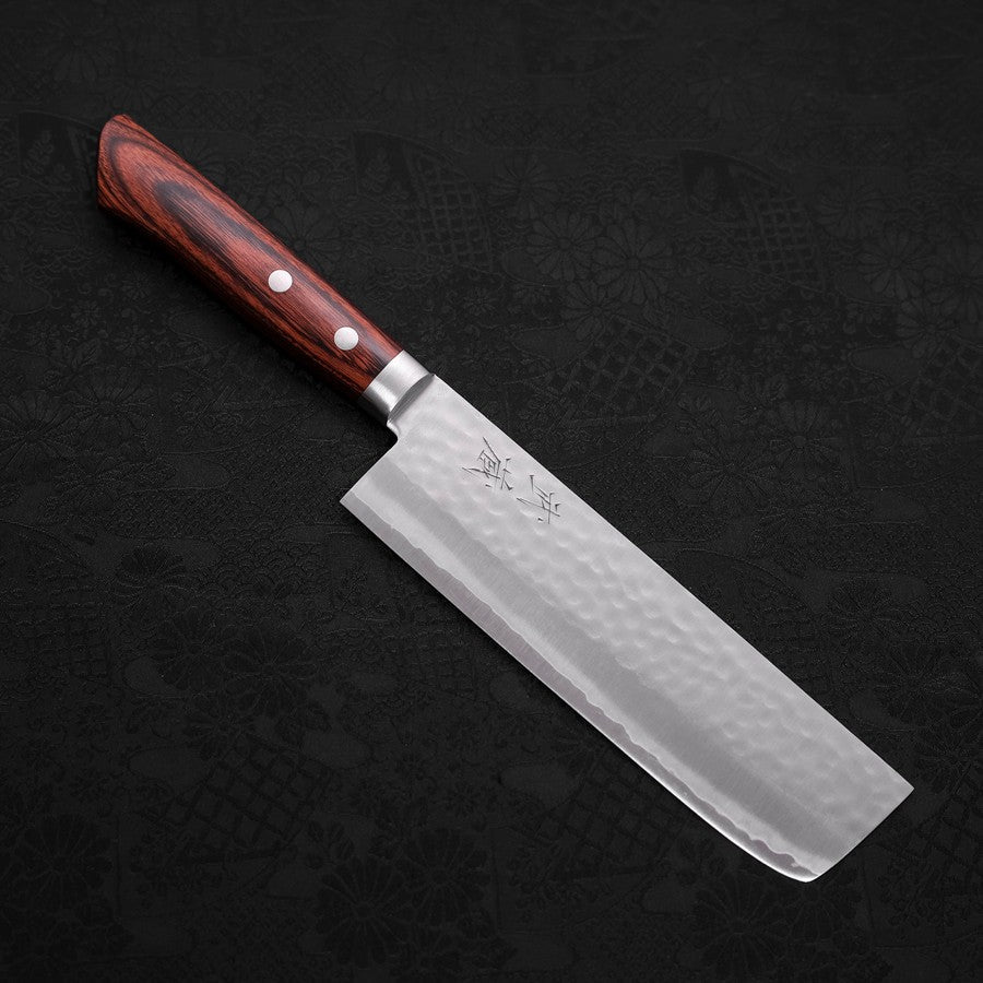 Nakiri VG-1 Tsuchime Western Mahogany Handle 165mm
