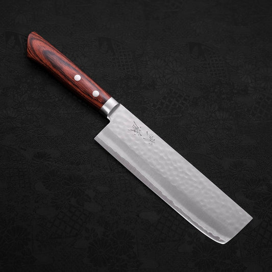 Nakiri VG-1 Tsuchime Western Mahogany Handle 165mm