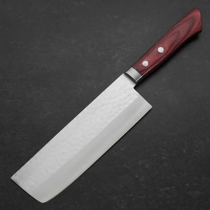 Nakiri VG-1 Tsuchime Western Red Mahogany Handle 165mm
