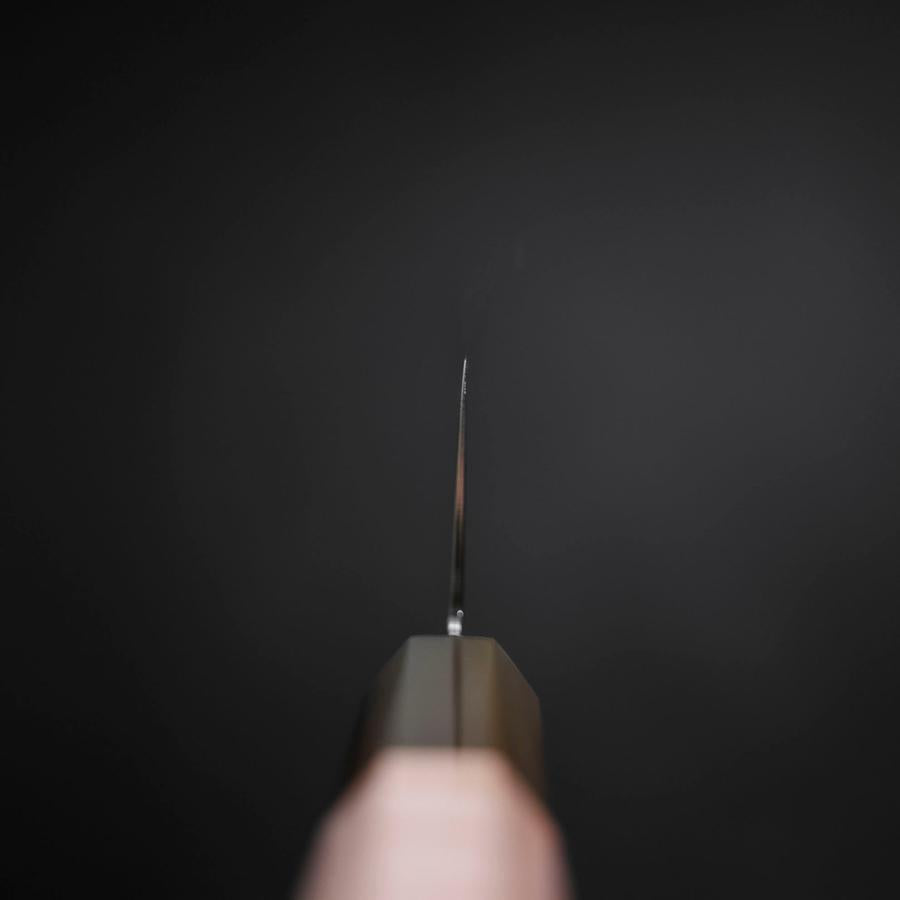 Nakiri VG-10 Damascus Buffalo Light Pink Maple Handle 170mm