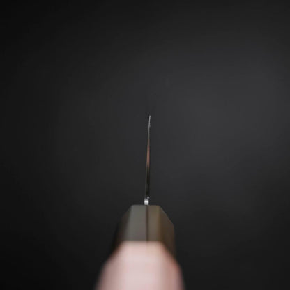 Nakiri VG-10 Damascus Buffalo Light Pink Maple Handle 170mm