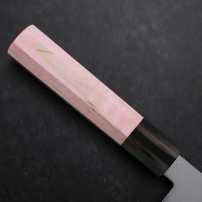 Nakiri VG-10 Damascus Buffalo Light Pink Maple Handle 170mm