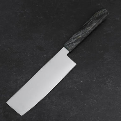Nakiri VG-10 Damascus Gray Birch Handle 170mm