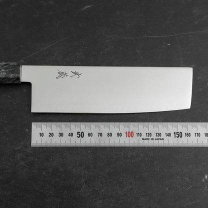 Nakiri VG-10 Damascus Gray Birch Handle 170mm