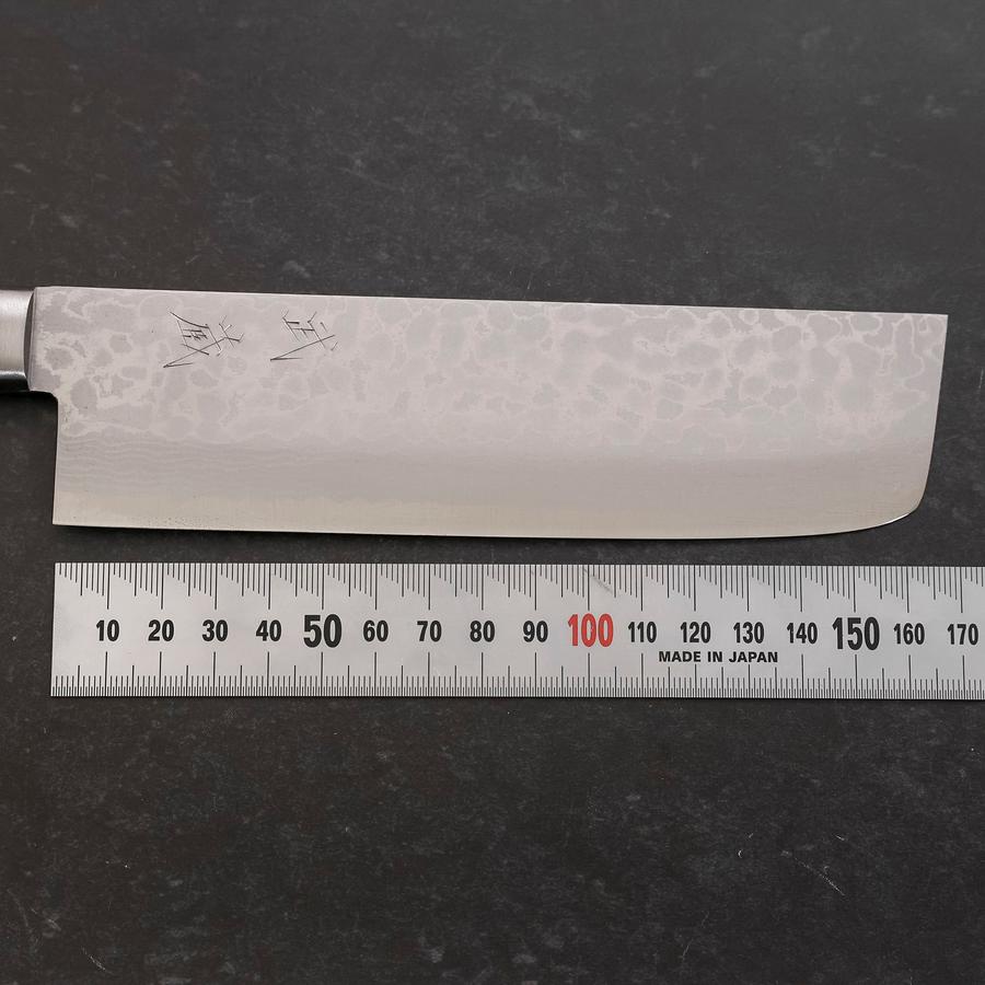 Nakiri VG-10 Damascus Western Blue Handle 165mm