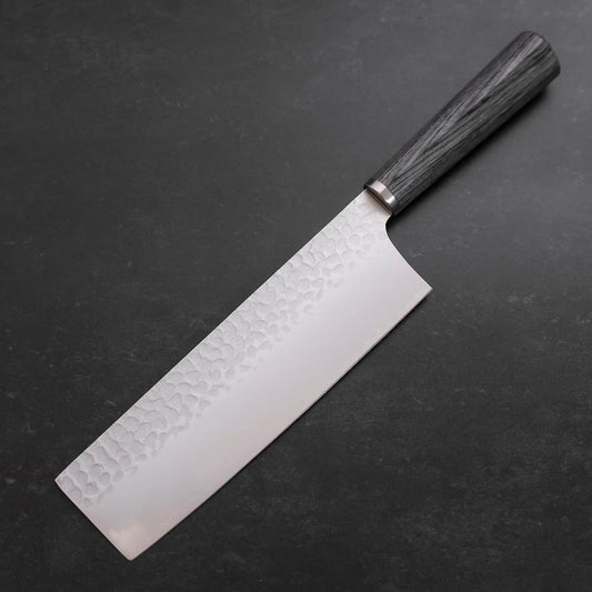 Nakiri VG-10 Tsuchime Cherry Charcoal Handle 180mm