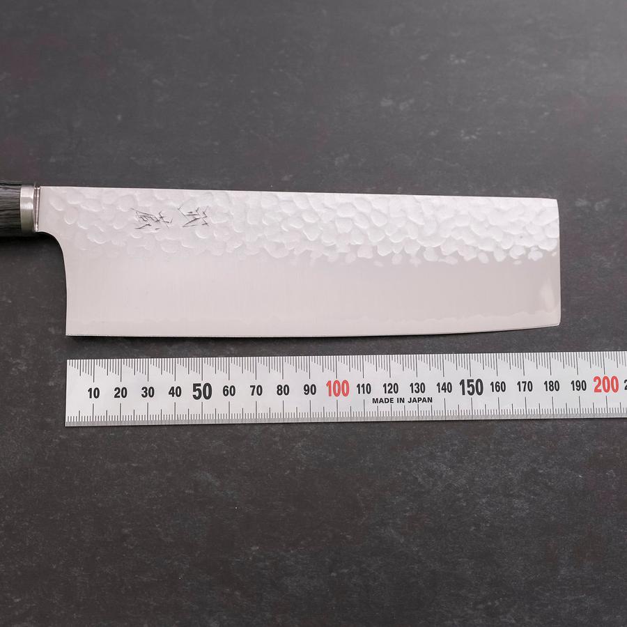 Nakiri VG-10 Tsuchime Cherry Charcoal Handle 180mm