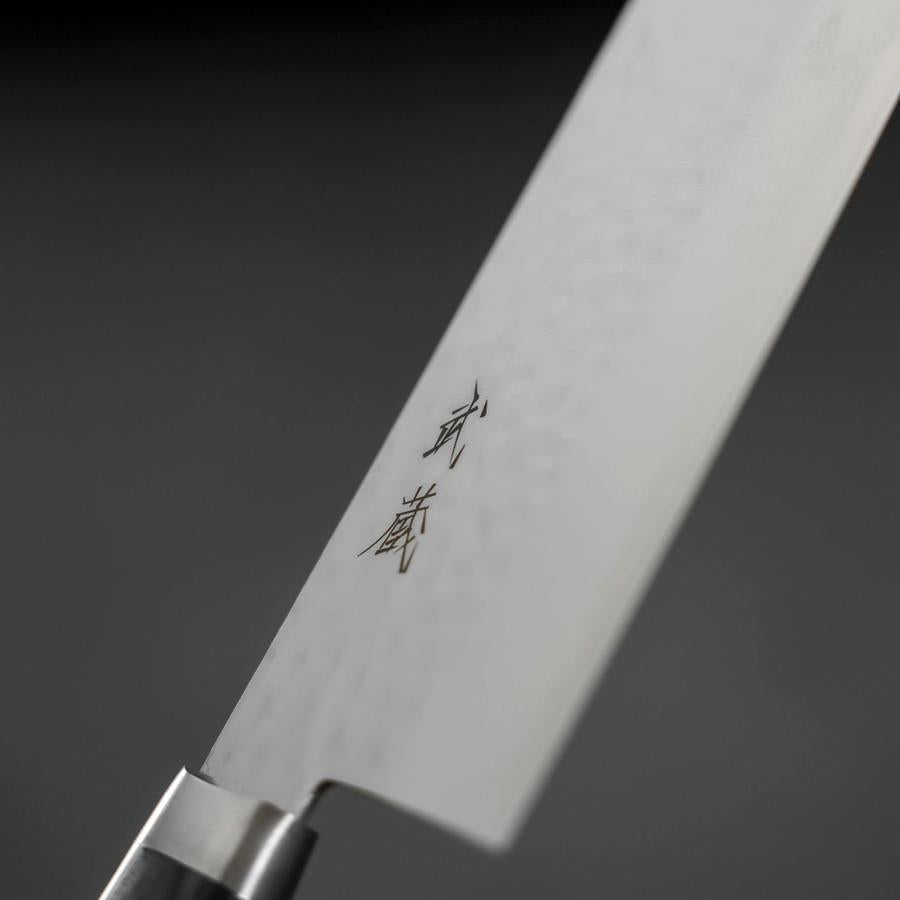 Nakiri VG-10 Tsuchime Damascus Western Blue Handle 165mm