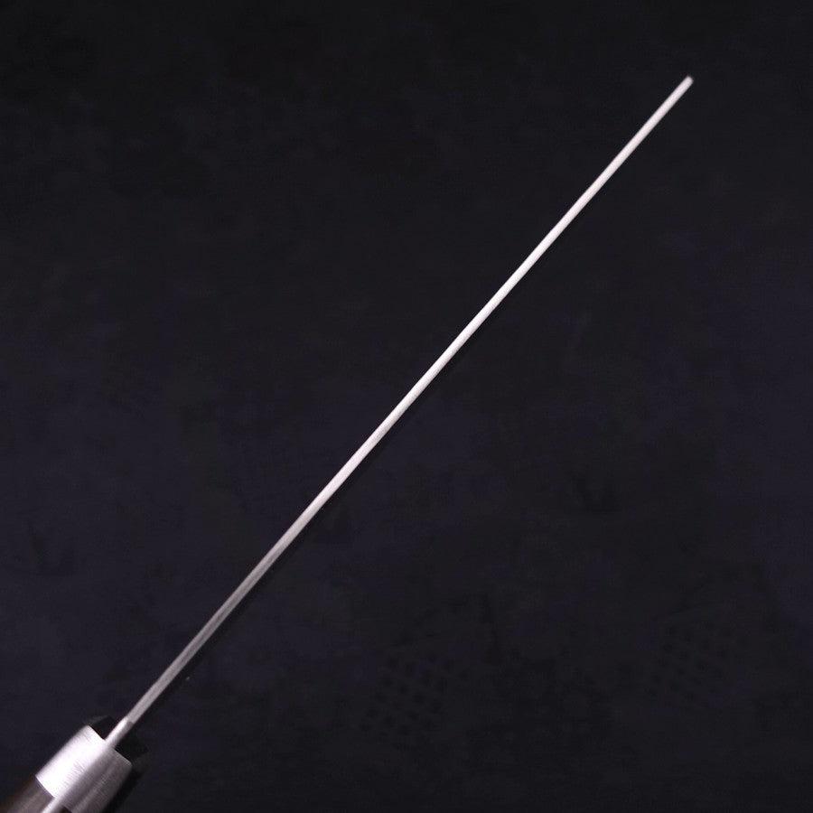 Nakiri VG-10 Tsuchime Damascus Western Brown Handle 165mm