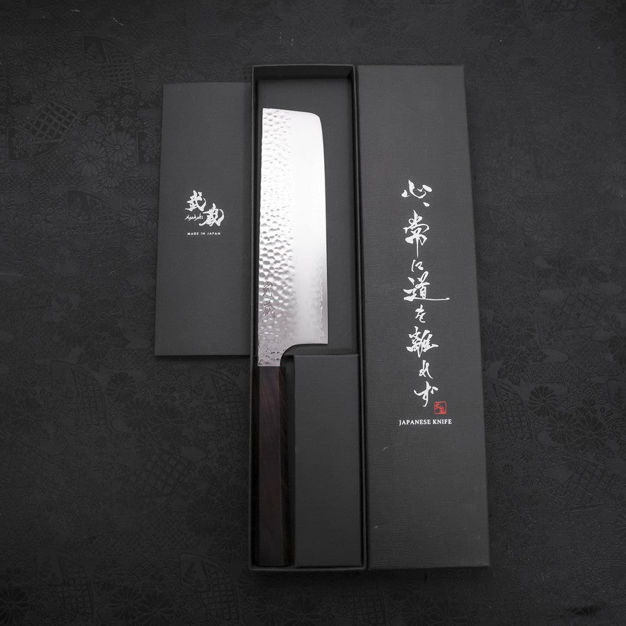 Nakiri VG-10 Tsuchime Ebony Handle 165mm