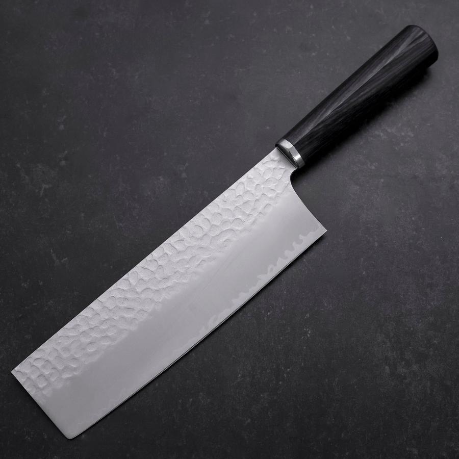 Nakiri VG-10 Tsuchime Oval Purple Handle 180mm