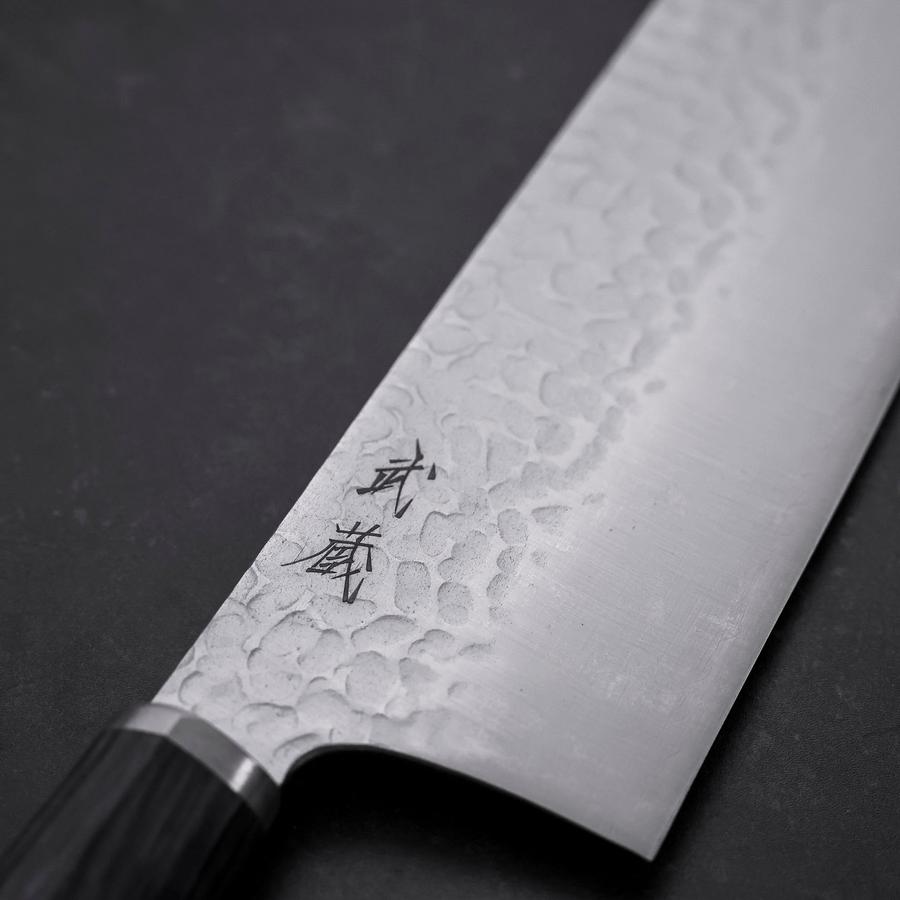 Nakiri VG-10 Tsuchime Oval Purple Handle 180mm