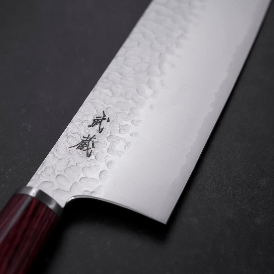 Nakiri VG-10 Tsuchime Oval Red Handle 180mm