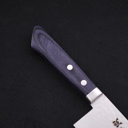 Nakiri VG-10 Tsuchime Western Dark Blue Handle 165mm