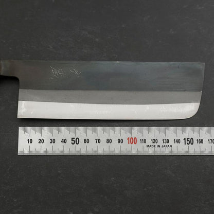 Nakiri White Steel #2 Kurouchi Yaki Urushi Handle 165mm