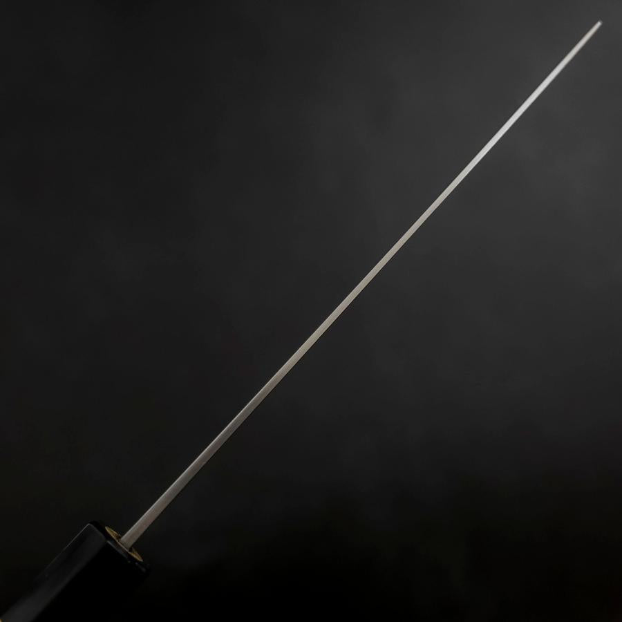 Nakiri White Steel #1 Stainless Clad Buffalo Magnolia Handle 165mm