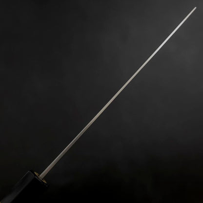 Nakiri White Steel #1 Stainless Clad Buffalo Magnolia Handle 165mm