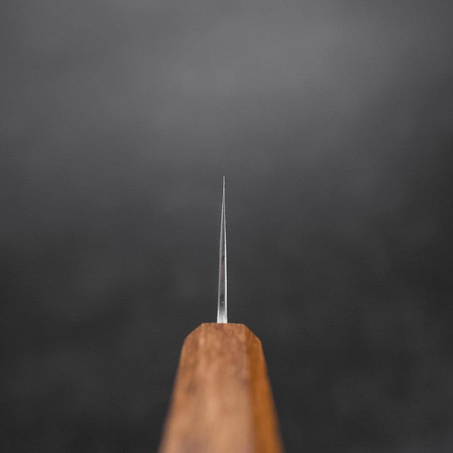 Nakiri White Steel #1 Stainless Clad Yaki Urushi Handle 165mm