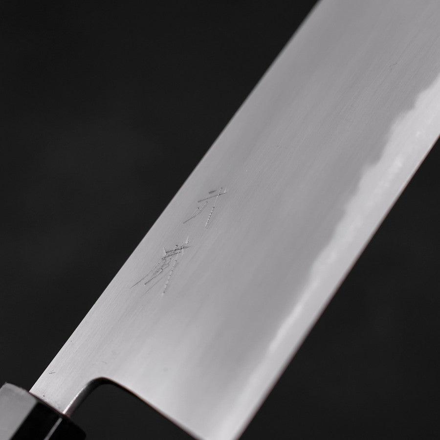Nakiri White Steel #2 Kasumi Buffalo Teak Handle 165mm