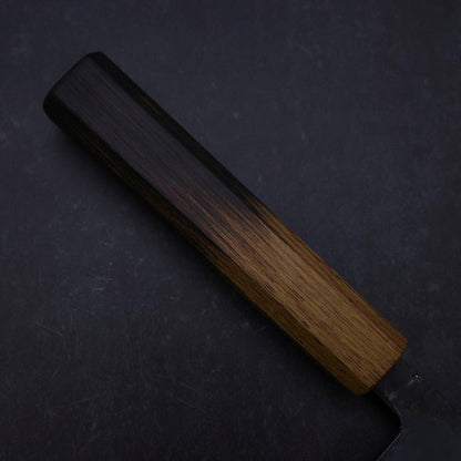 Nakiri White Steel #2 Kurouchi Damascus Yaki Urushi Handle 165mm