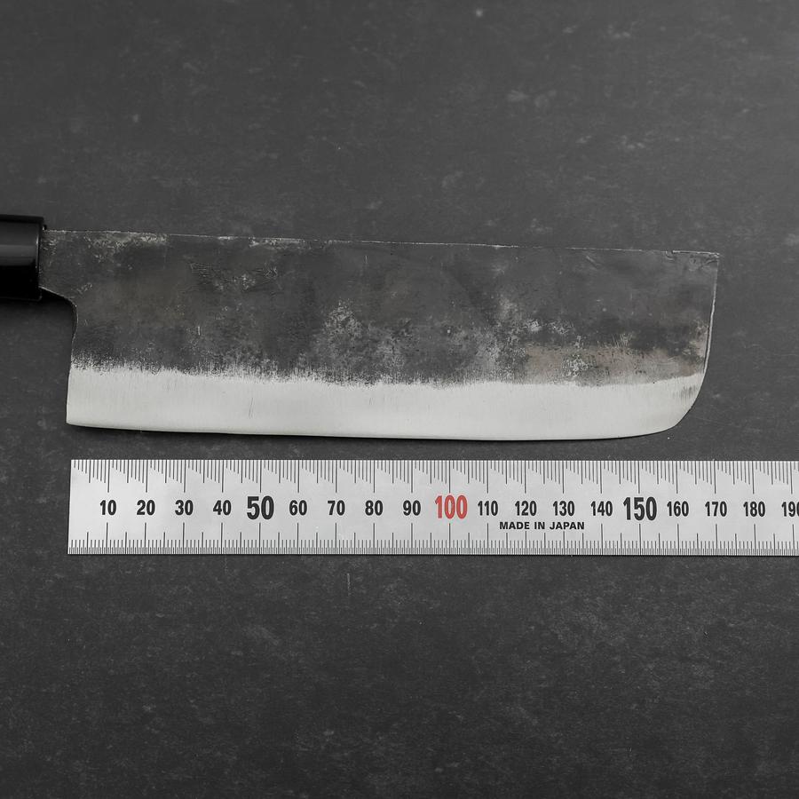 Nakiri White Steel #2 Kurouchi Magnolia Handle 165mm