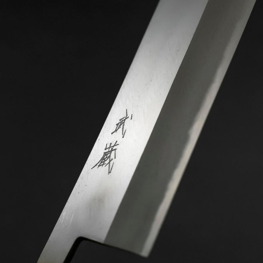 Nakiri White Steel #2 Polished Yaki Urushi Handle 165mm