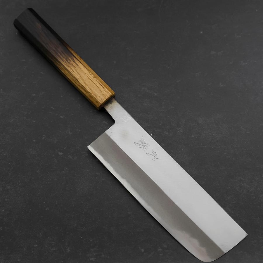 Nakiri White Steel #2 Polished Yaki Urushi Handle 165mm