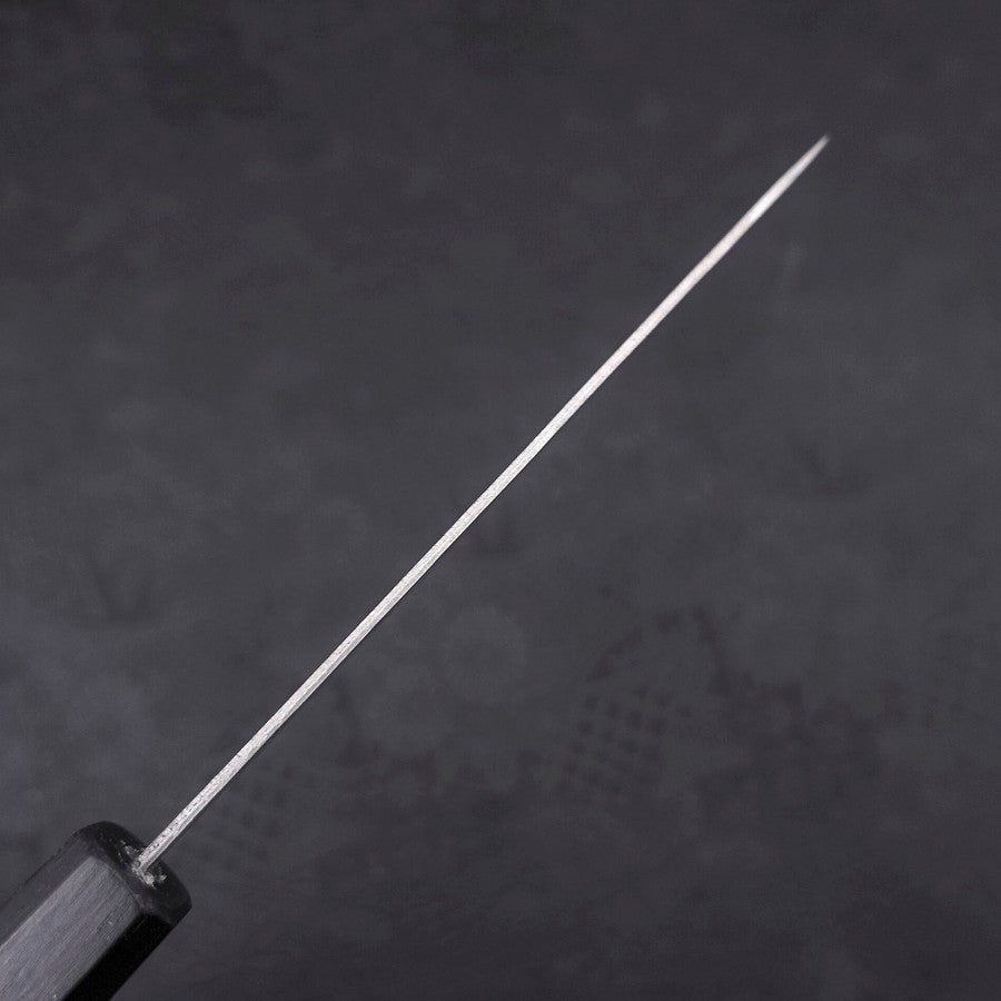 Petty AUS-10 Nashiji Damascus Dark-Blue Urushi Handle 135mm