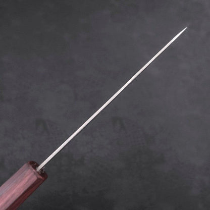 Petty AUS-10 Nashiji Damascus Urushi Purple Handle 135mm