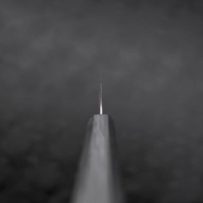 Petty AUS-10 Wave Nickel Damascus Dark Blue Urushi Handle 135mm